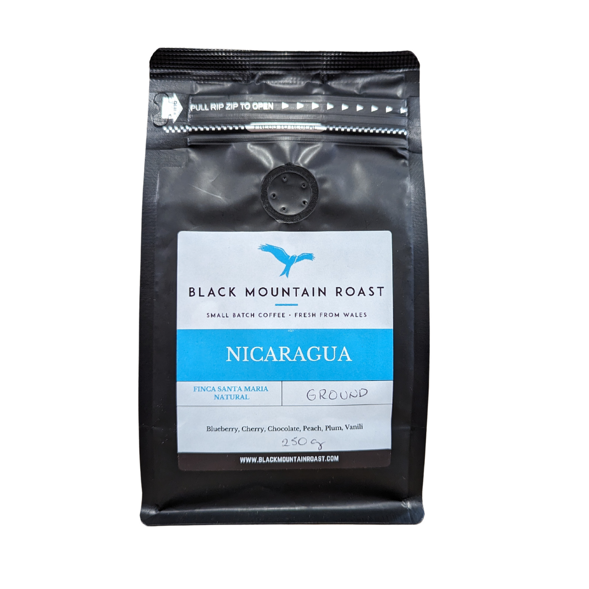 Black Mountain Roast 250g Nicaragua Ground Coffee