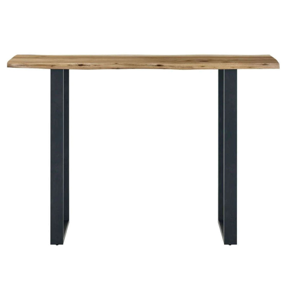 Kettle Home Light Oak Live Edge Console Table