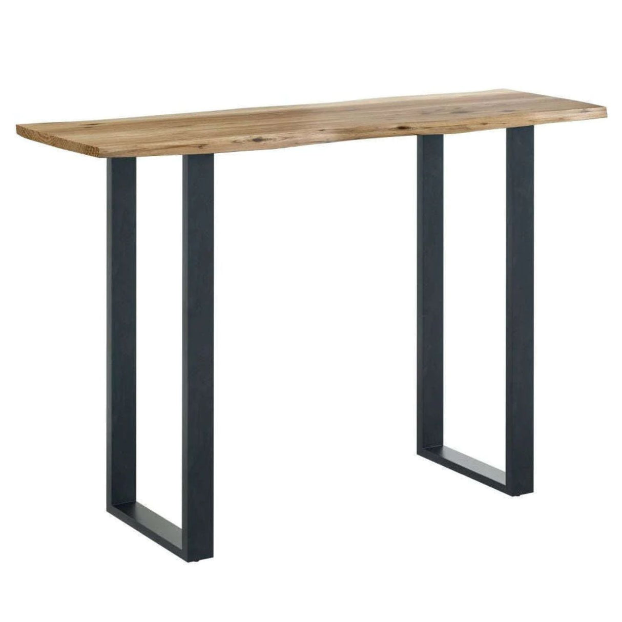 Kettle Home Light Oak Live Edge Console Table