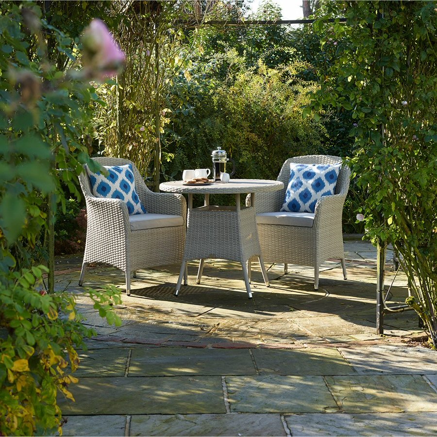 Bramblecrest Tetbury 2 Seat Bistro Set Nutmeg