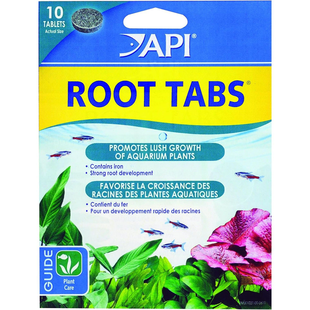 API Root Tabs Fertiliser for Aquarium Plants - Pack of 10