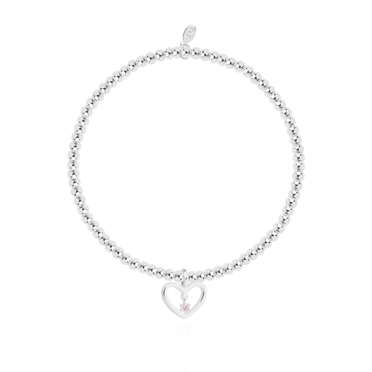 Joma Jewellery Silver A Little 'True Friend' Bracelet