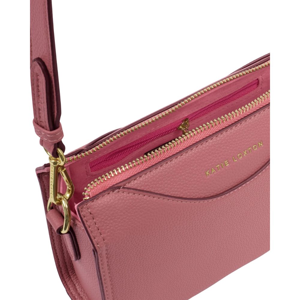 Katie Loxton Alba Crossbody Bag - Raspberry Pink