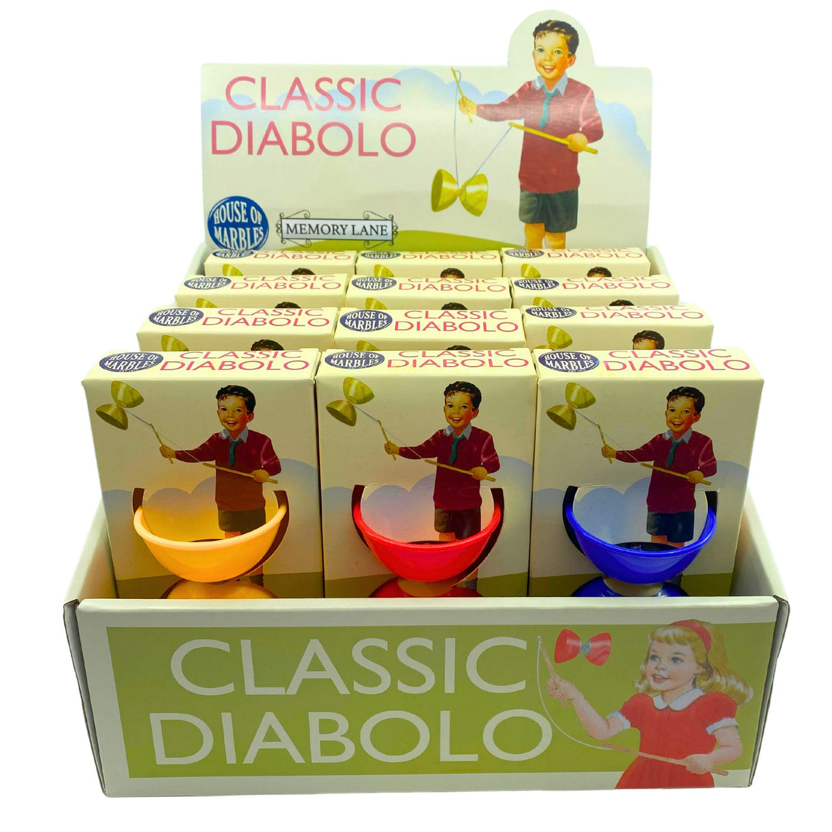 House of Marbles Classic Mini Diabolos (Choice of 3)