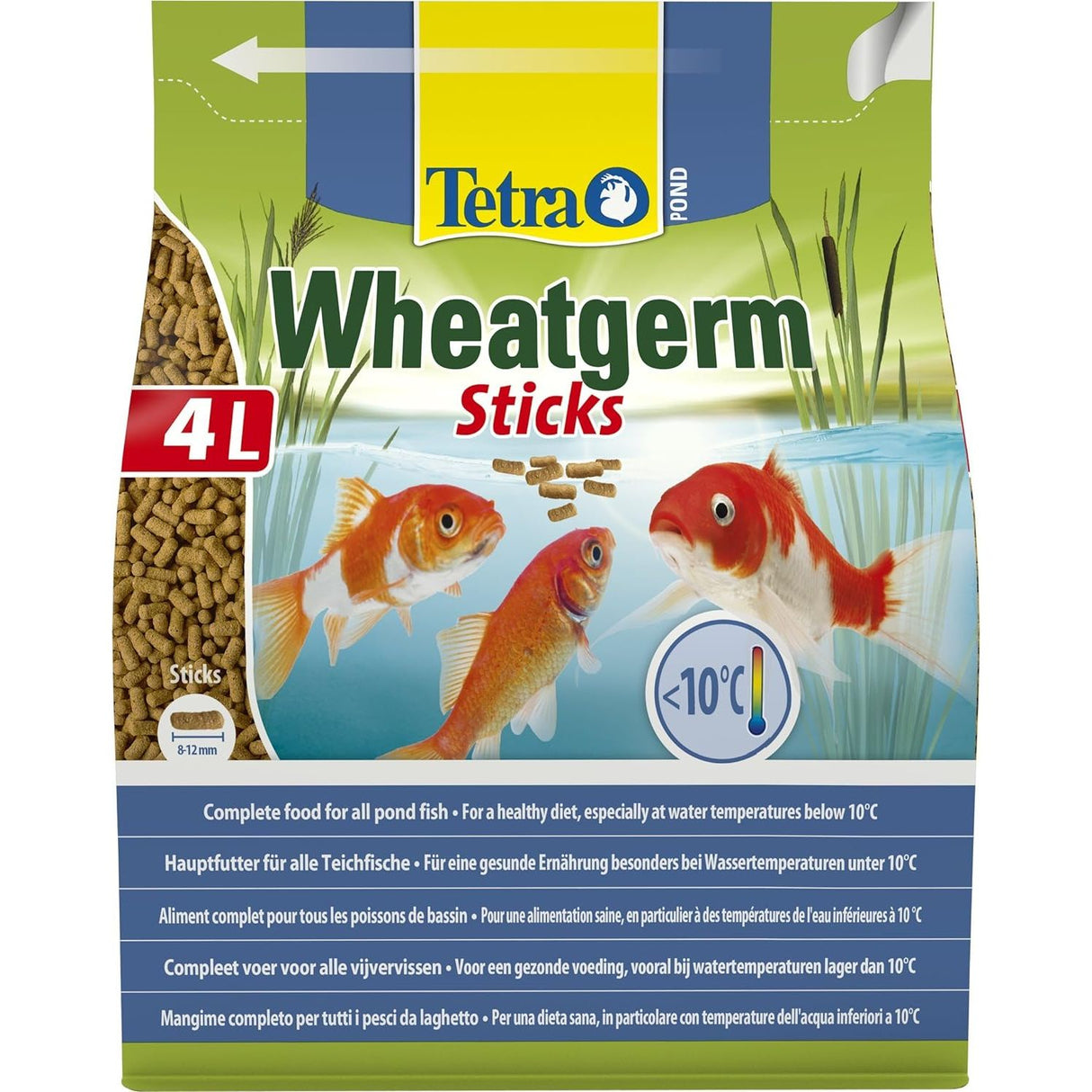 Tetra 780g/4L Wheatgerm Sticks Pond Fish Food
