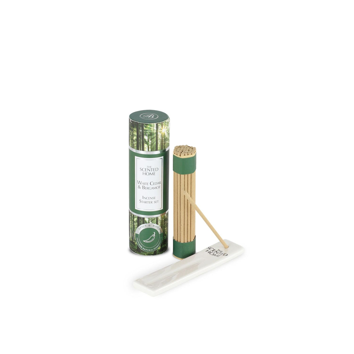 Ashleigh & Burwood White Cedar & Bergamot Mini Incense Set