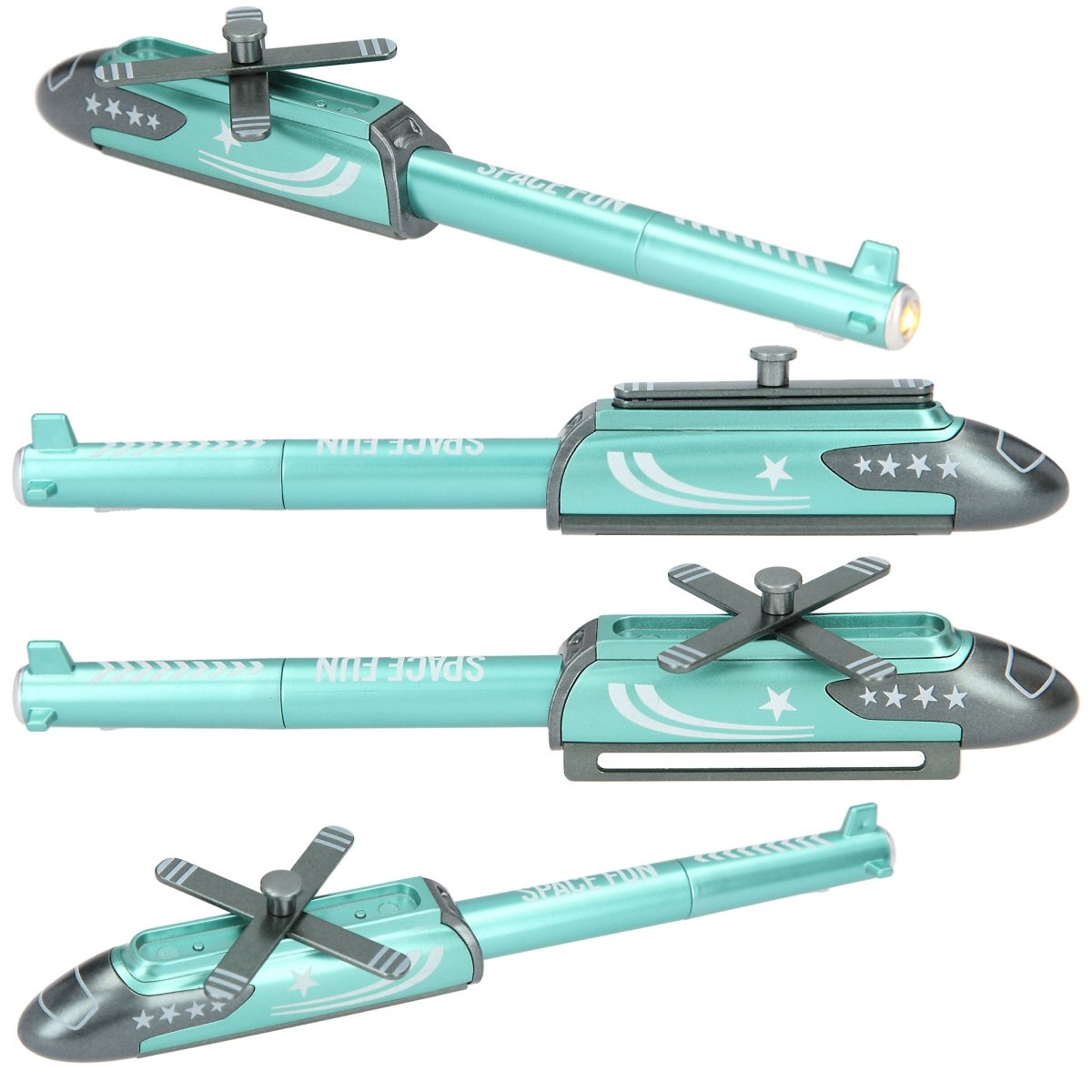 Depesche Monster Cars Helicopter Ballpen with LED (Choice of 4)