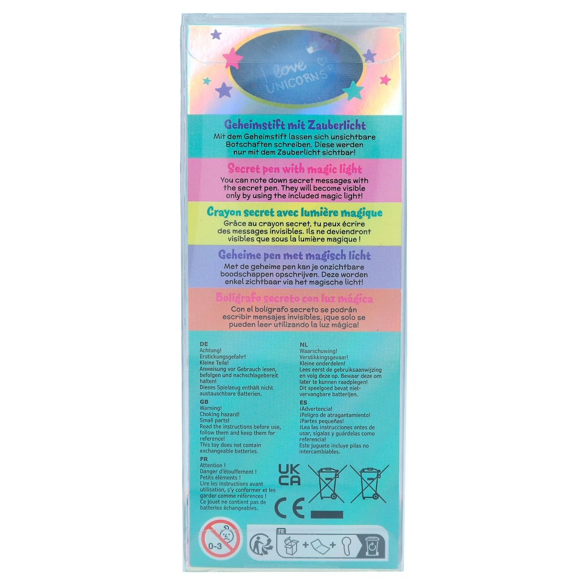 Ylvi Secret Pen wth LED-Light