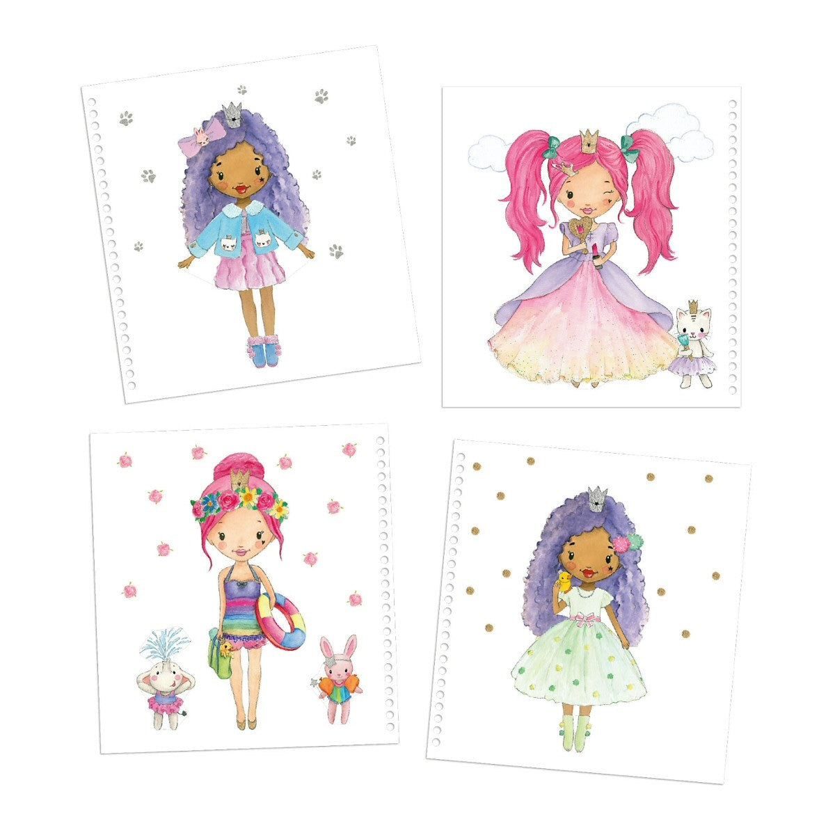Princess Mimi Sticker Book Dress Me Up