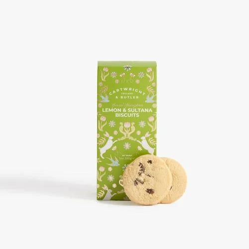 Cartwright & Butler Lemon & Sultanas Biscuits in Carton - 4189