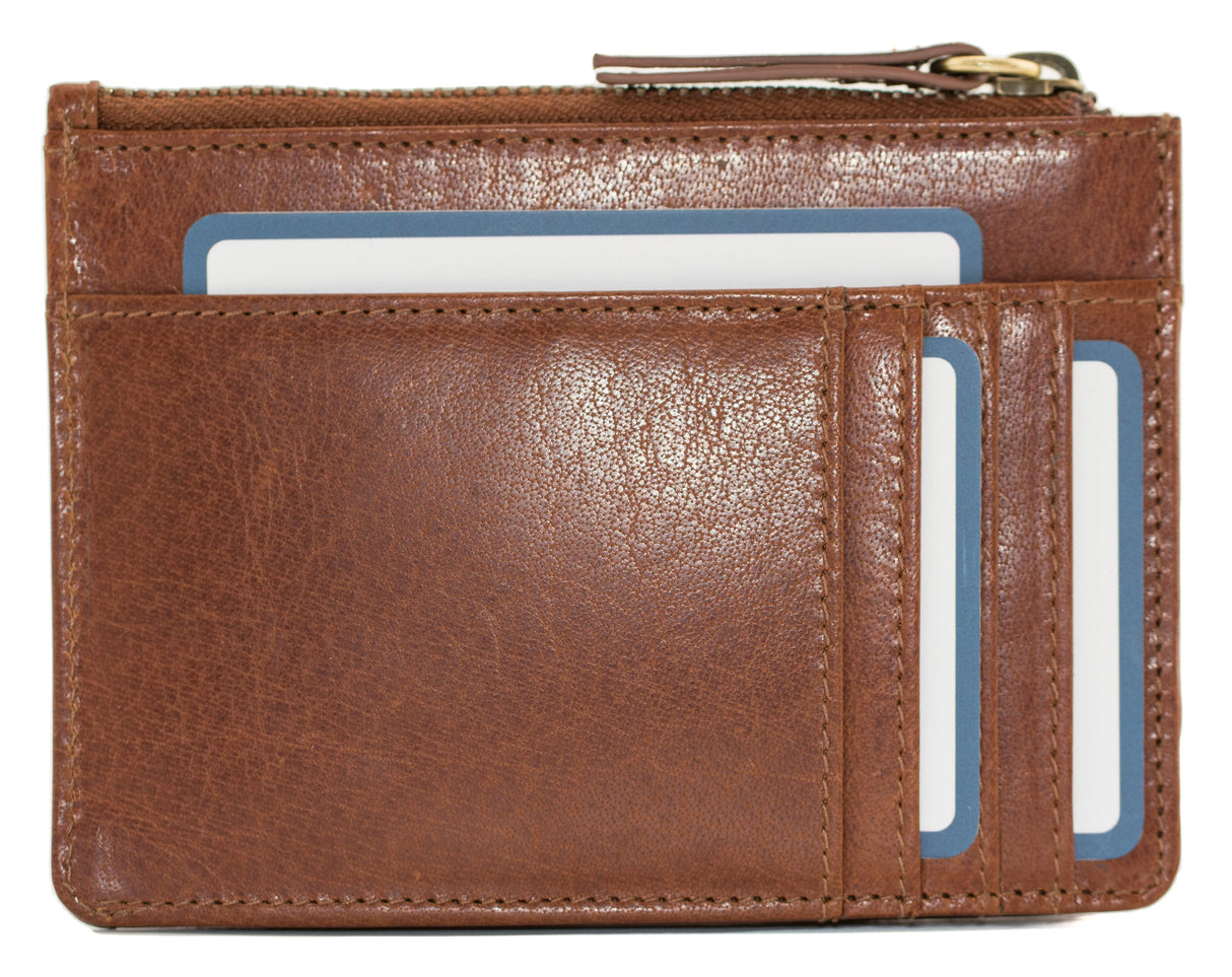 Mala Leather 11cm Bloomsbury Card & Coin Purse - 4321 17