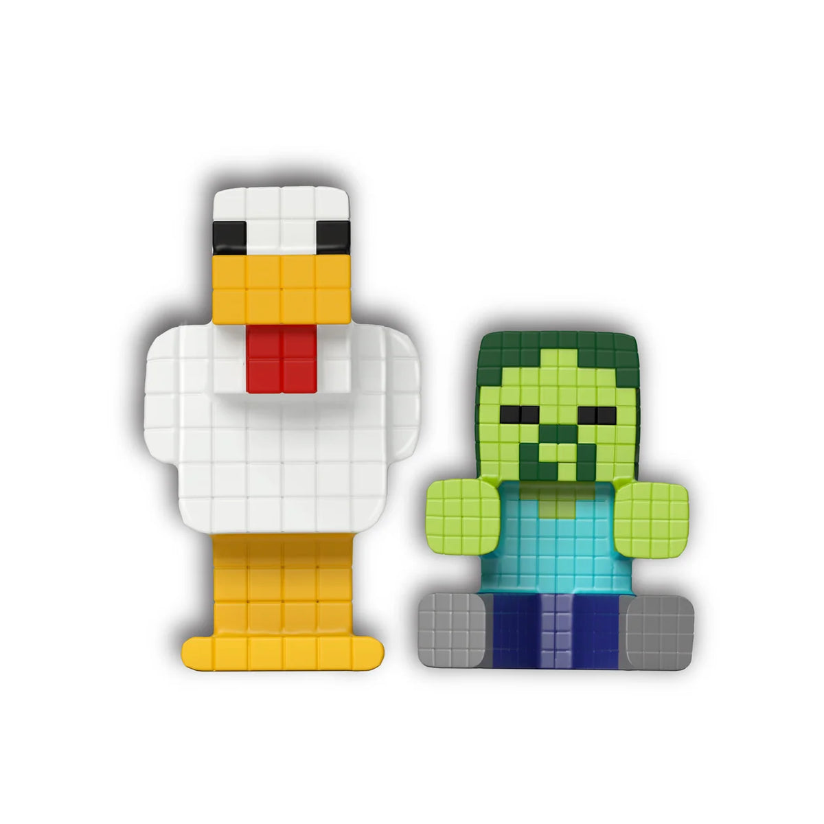 Goo Jitzu Minecraft Minis Zombie & Chicken (2 Pack)