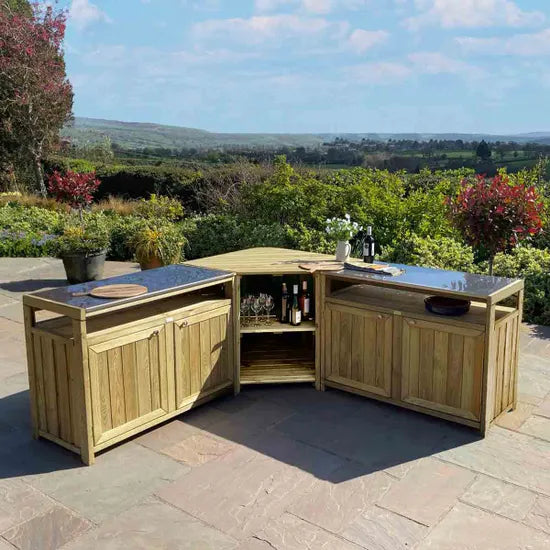 Zest Terraza Outdoor Kitchen Set