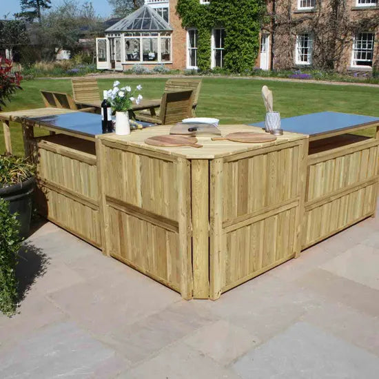 Zest Terraza Outdoor Kitchen Set