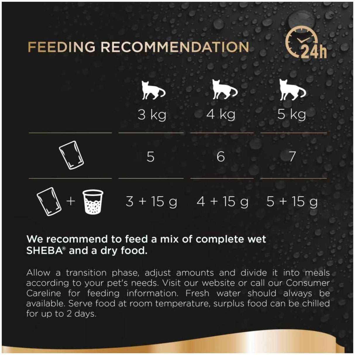 Sheba 6 x 50g Tuna & Salmon Cat Food Pouches in Jelly