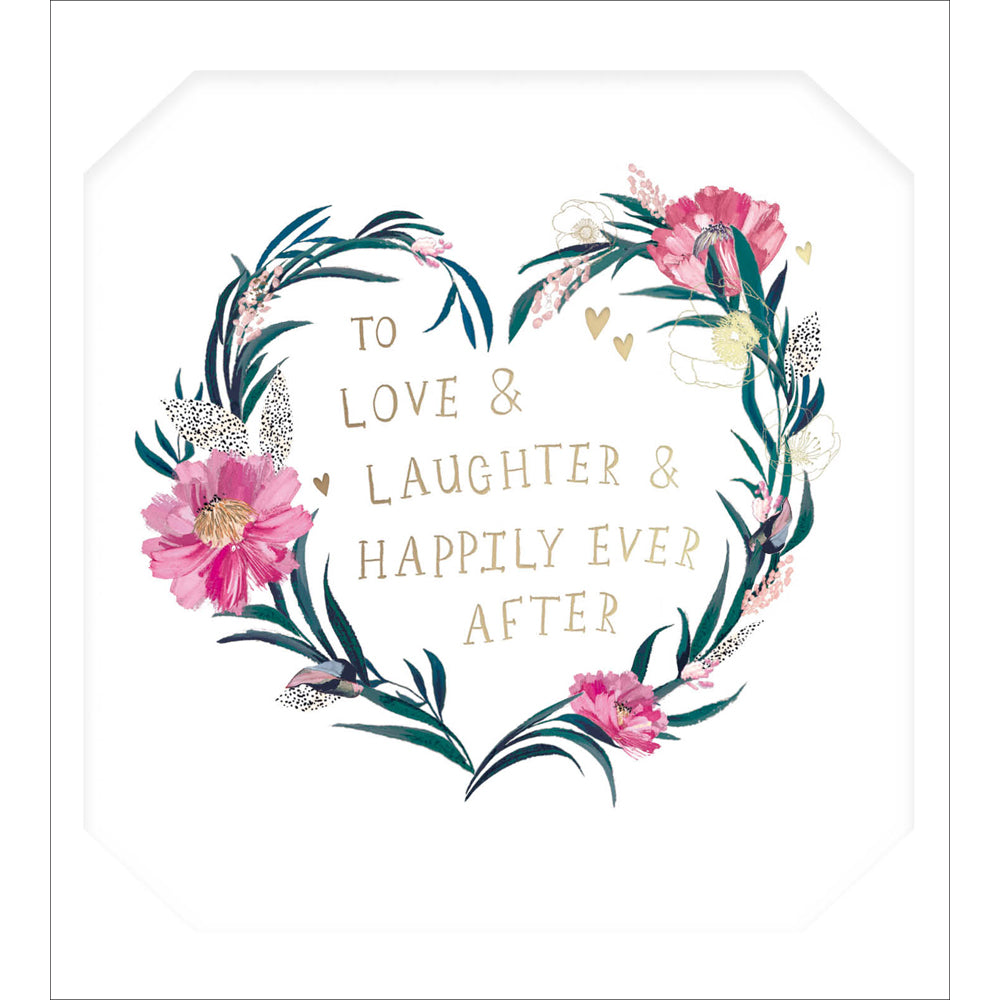 Woodmansterne Happily Ever After Wedding Card