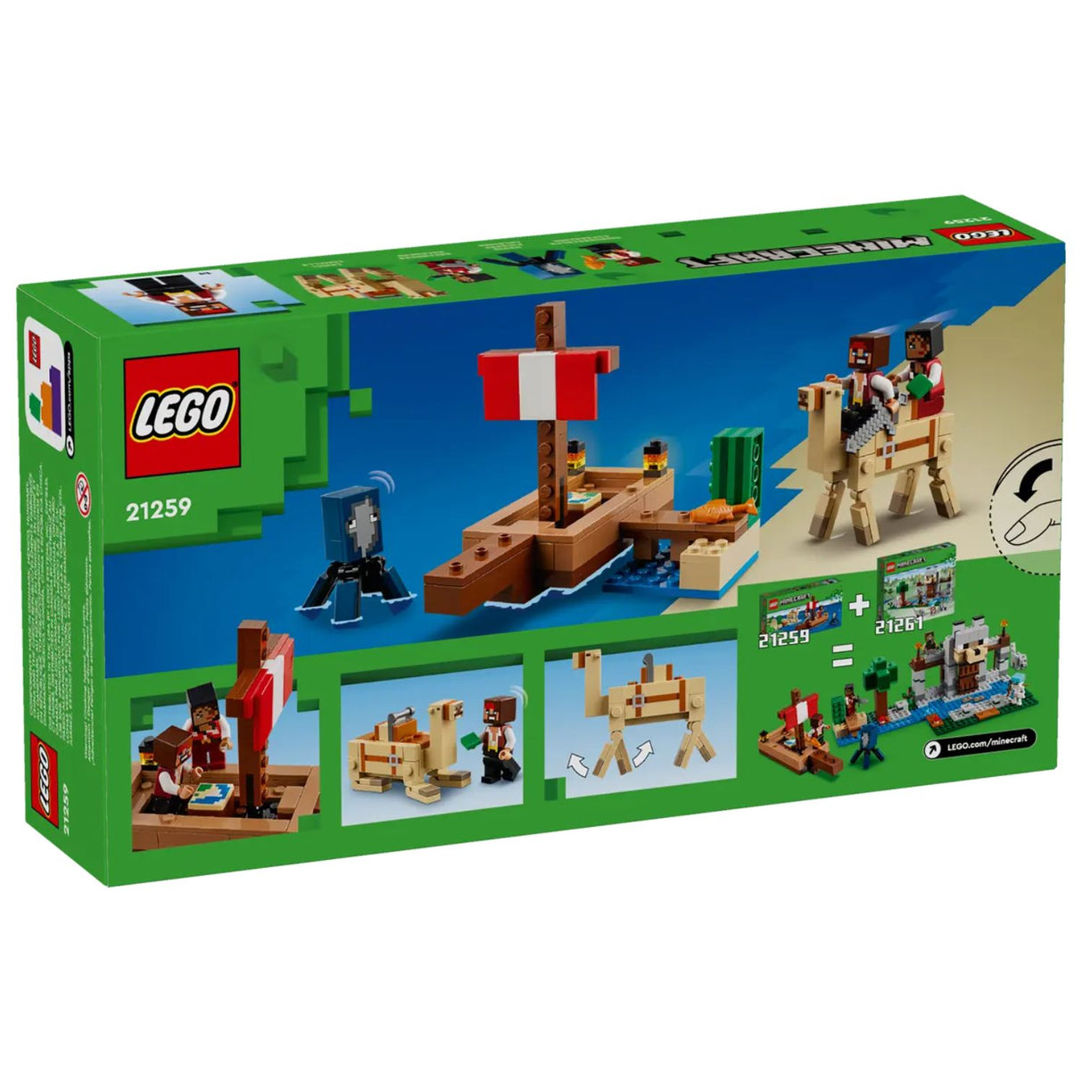 LEGO Minecraft The Pirate Ship Voyage