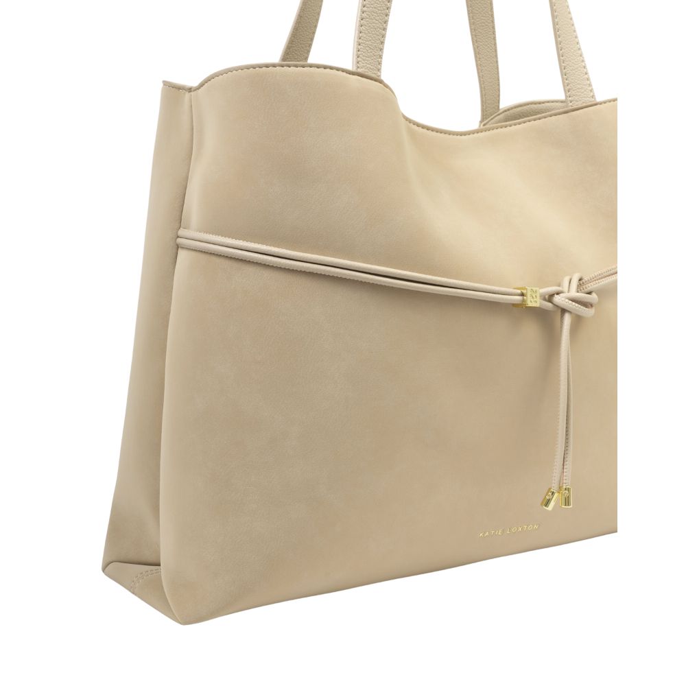 Katie Loxton Lori Suedette Tote Bag - Desert