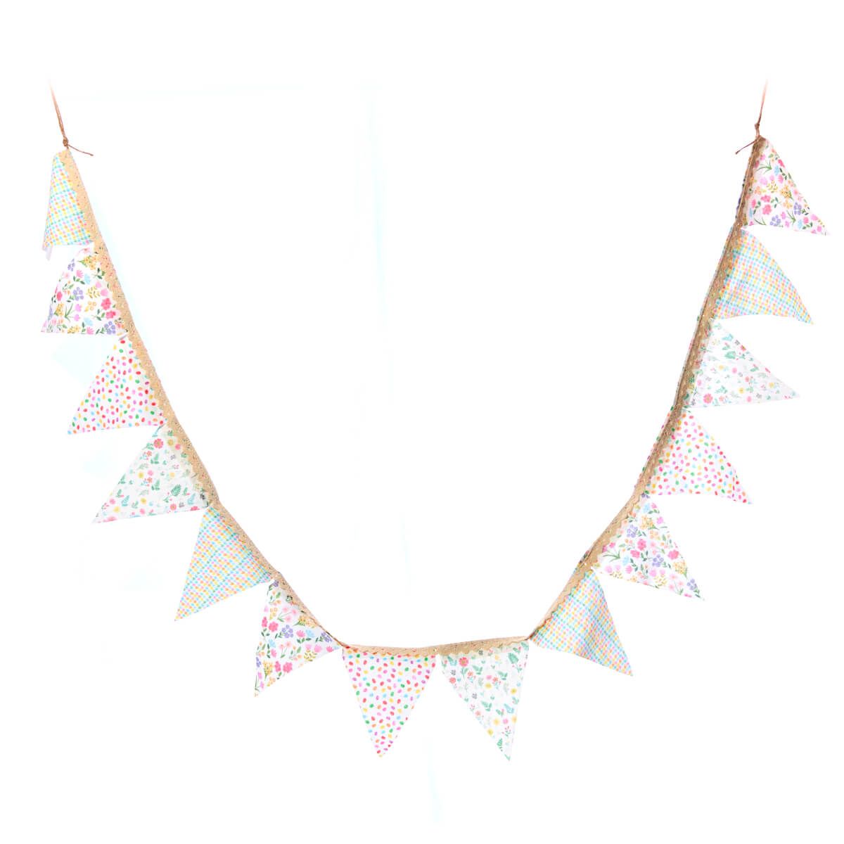 Richard Langs 14 Flag Ditsy Floral Bunting - 4BP711