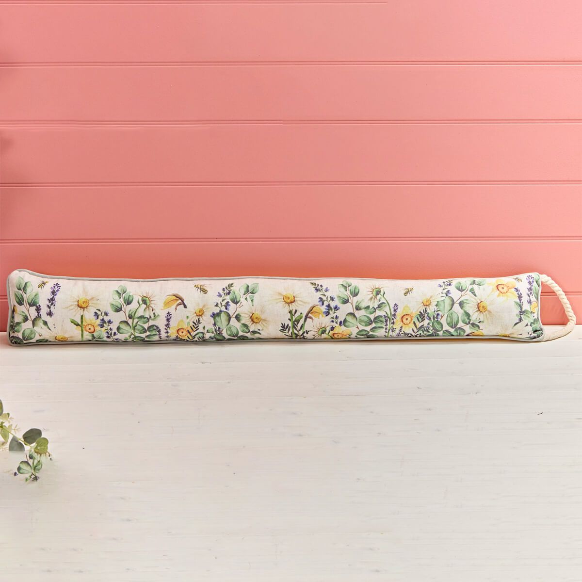 Richard Langs Floral Draught Excluder with Handle - 4FD321