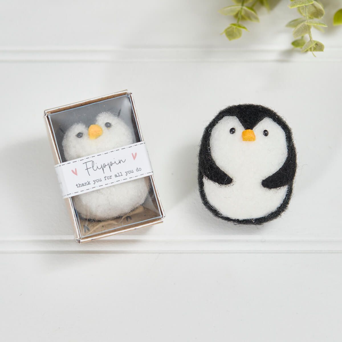 Richard Langs Tiny World Penguin Boxed Keepsake - 4TW102