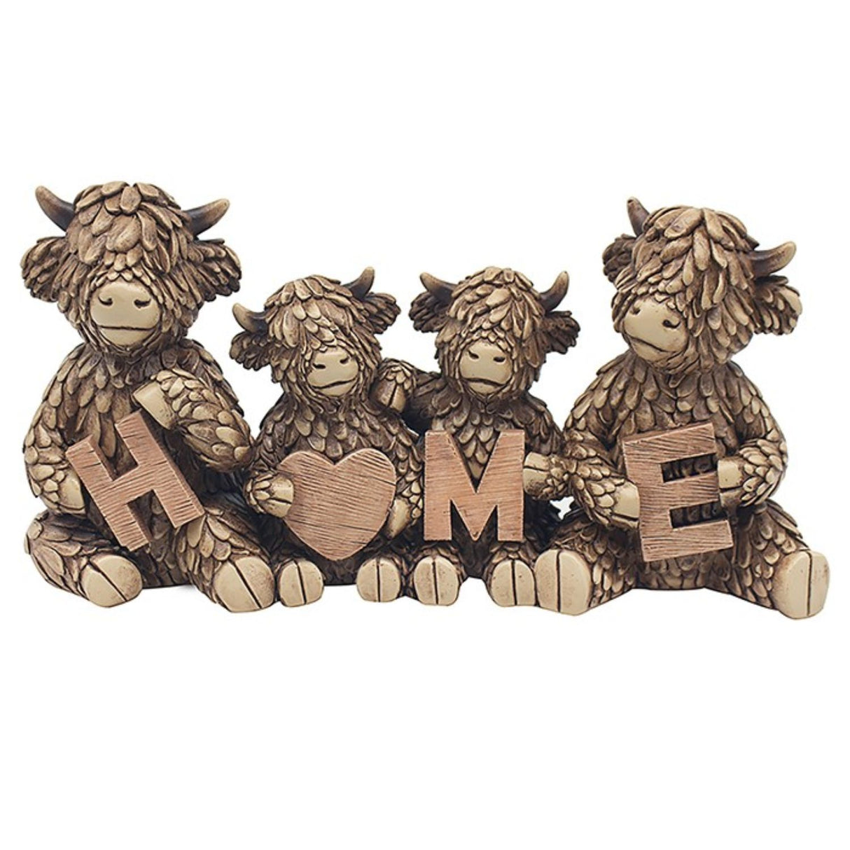 Joe Davies Hughie Highland Cow Home