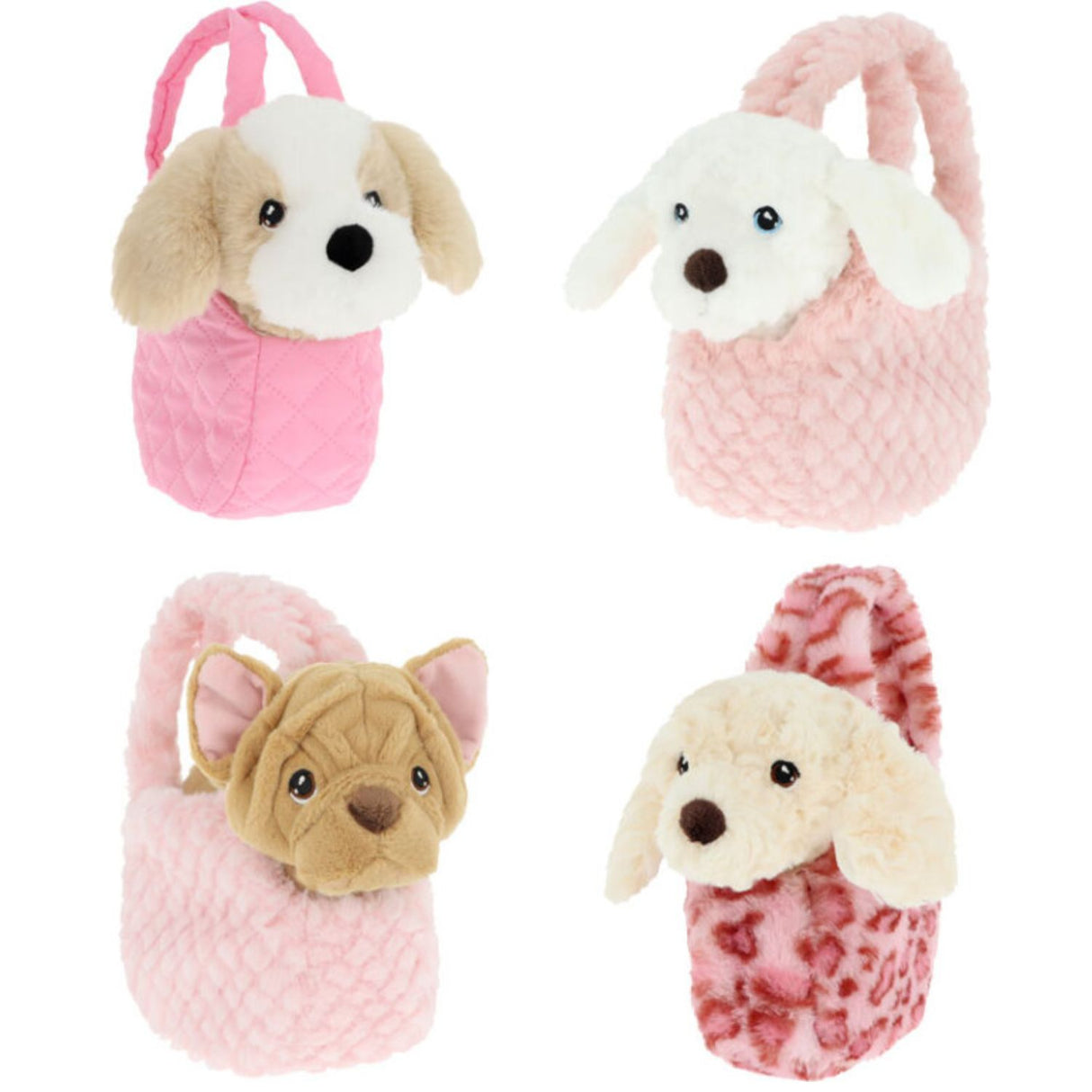 Keel Toys 16cm Puppy in a Bag (Choice of 4)