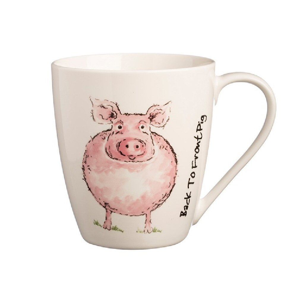 Price & Kensington 11cm Back To Front Pig Fine China Mug
