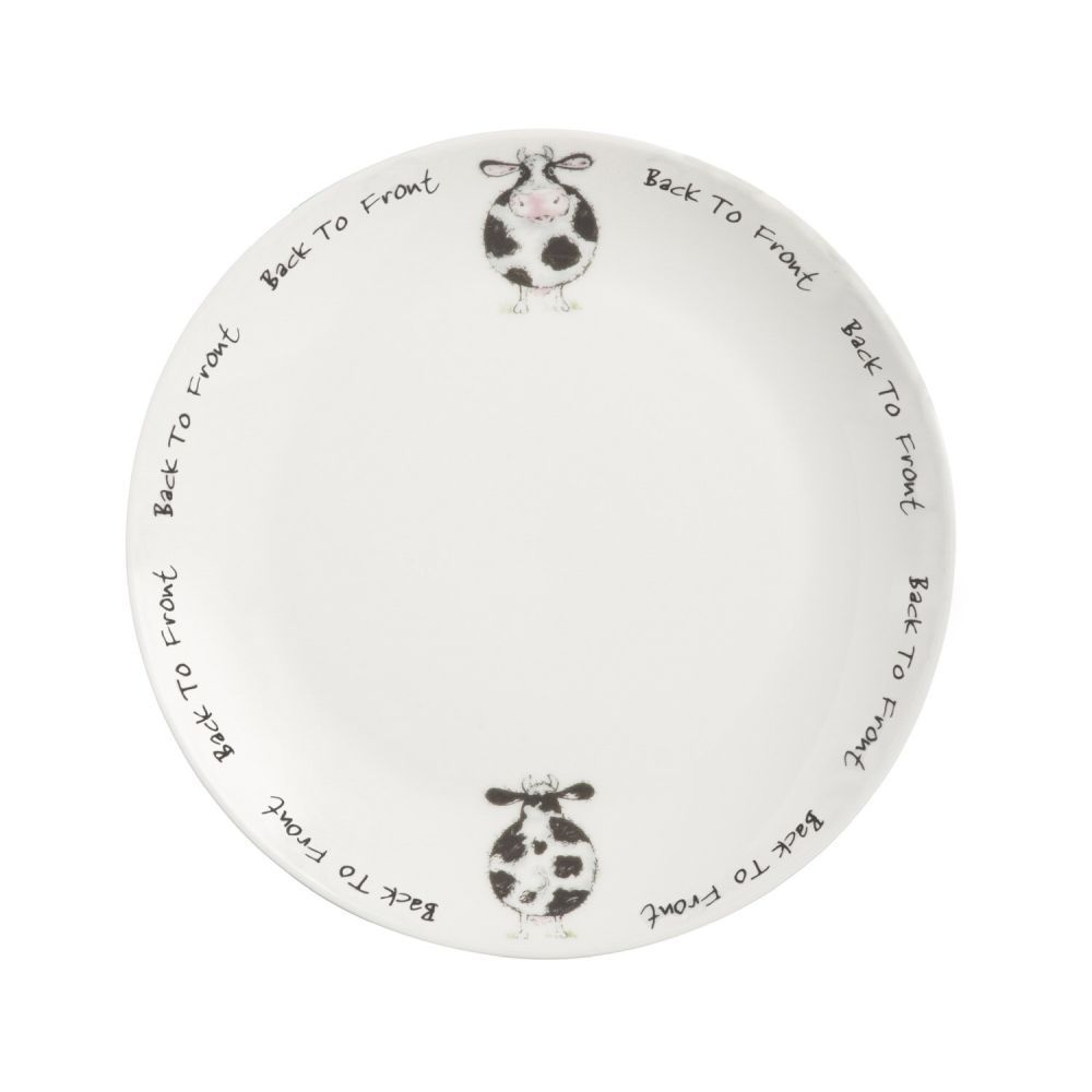 Price & Kensington 26.5cm Back to Front Cow Dinner Plate