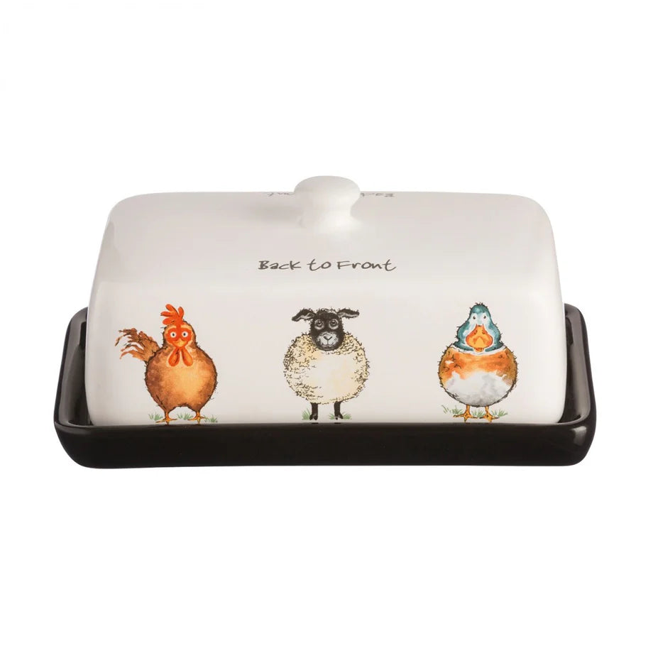 Price & Kensington 17.5cm Back to Front Butter Dish