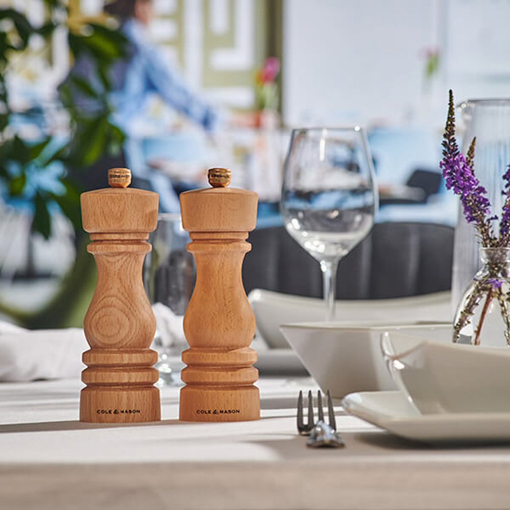 Cole & Mason 18cm Natural Beech London Pepper Mill
