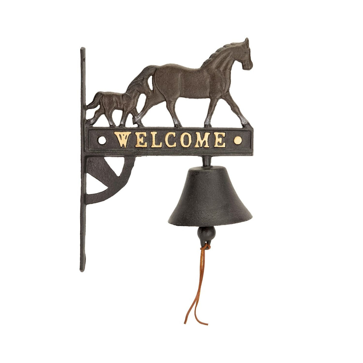 Ascalon 2 Horses Welcome Bell