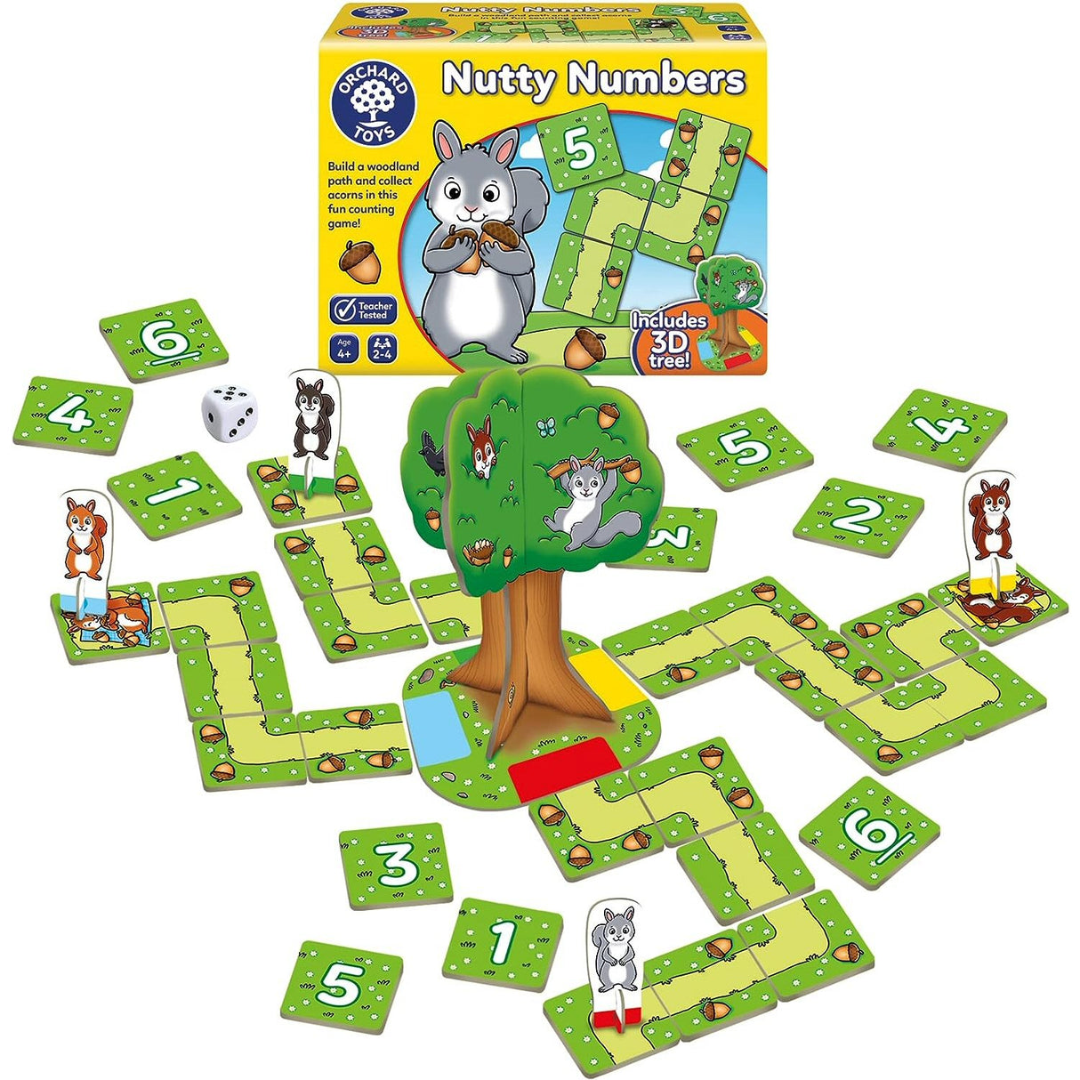 Orchard Toys Nutty Numbers