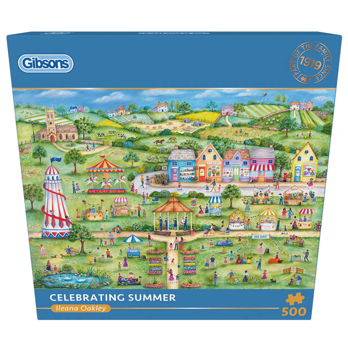 Gibsons Games 500 Piece Celebrating Summer Jigsaw Puzzle