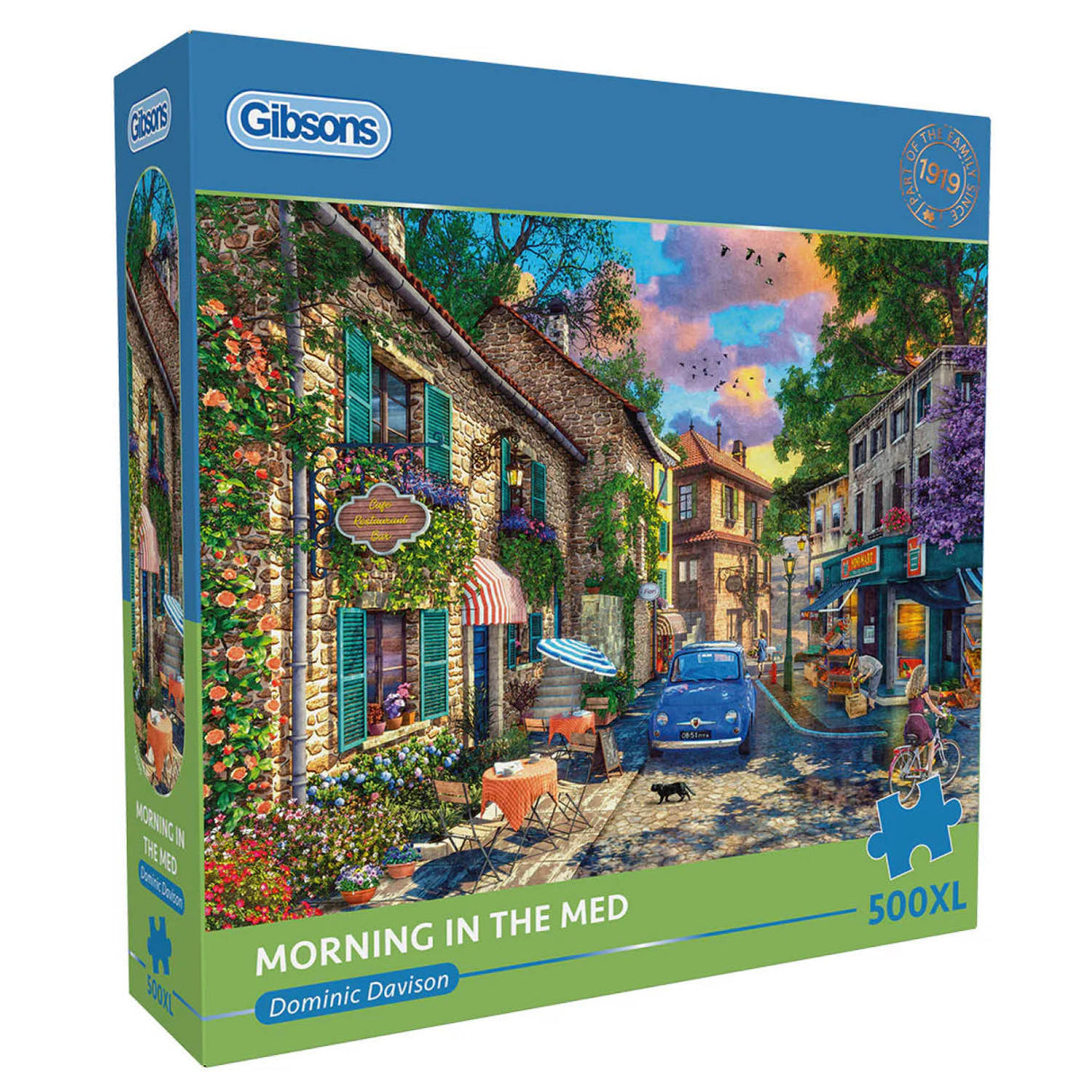 Gibsons Games 500 XL Piece Morning In The Med Jigsaw Puzzle