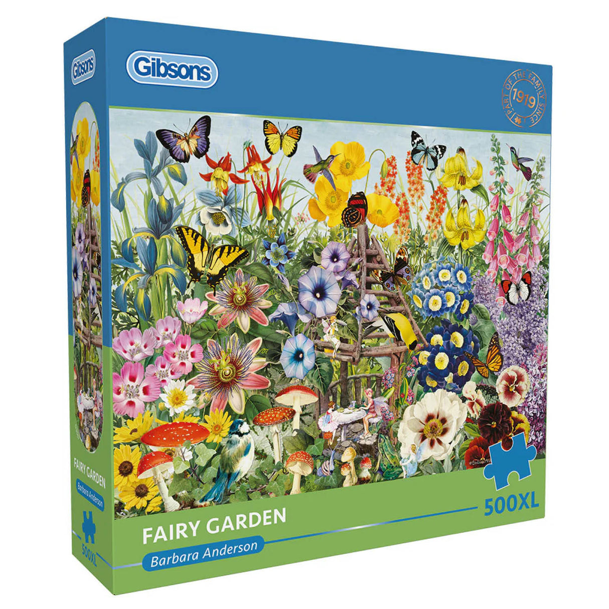 Gibsons Games 500 XL Piece Fairy Garden Jigsaw Puzzle