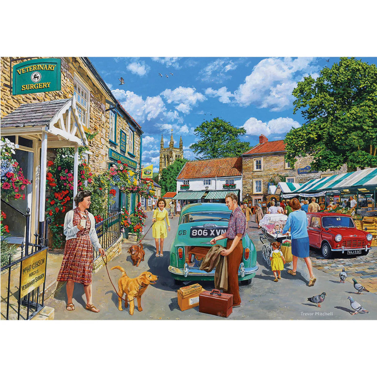 Gibsons Games 4 x 500 Piece Call The Vet Jigsaw Puzzles