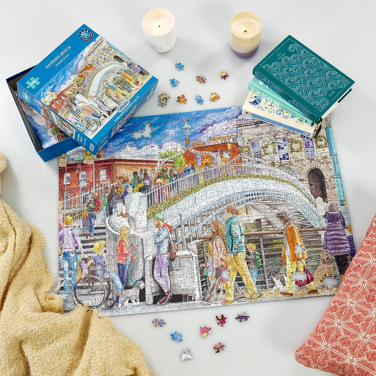 Gibsons Games 1000 Piece Ha'Penny Bridge Jigsaw Puzzle