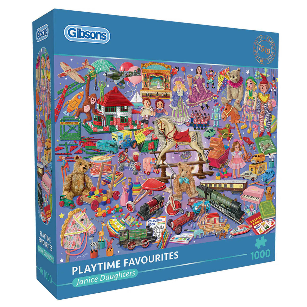 Gibsons Games 1000 Piece Playtime Favourites Jigsaw Puzzle