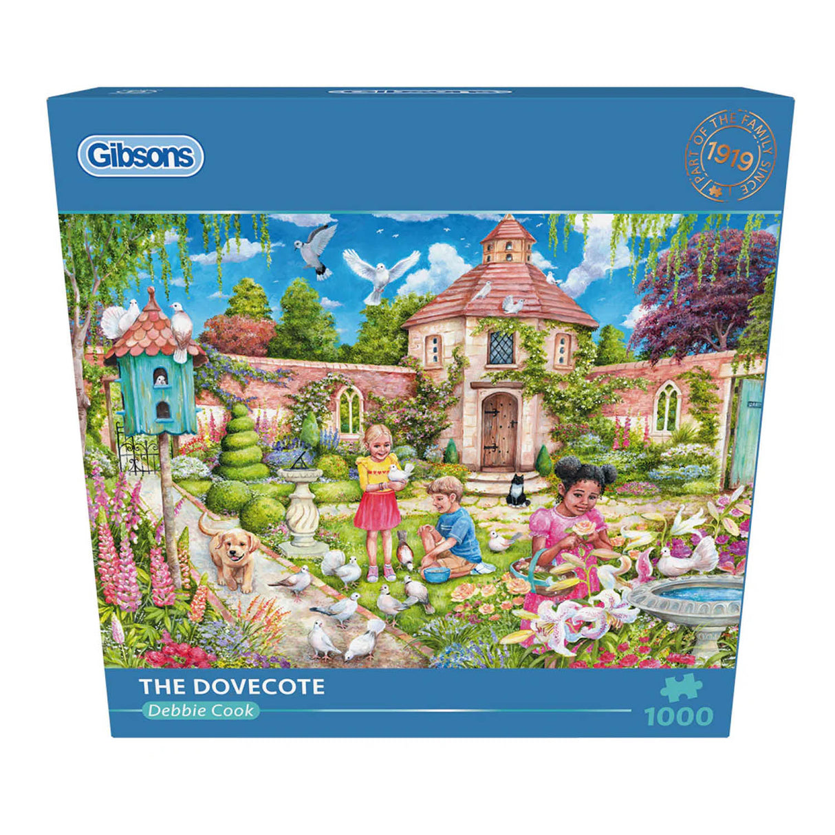 Gibsons Games 1000 Piece The Dovecote Jigsaw Puzzle