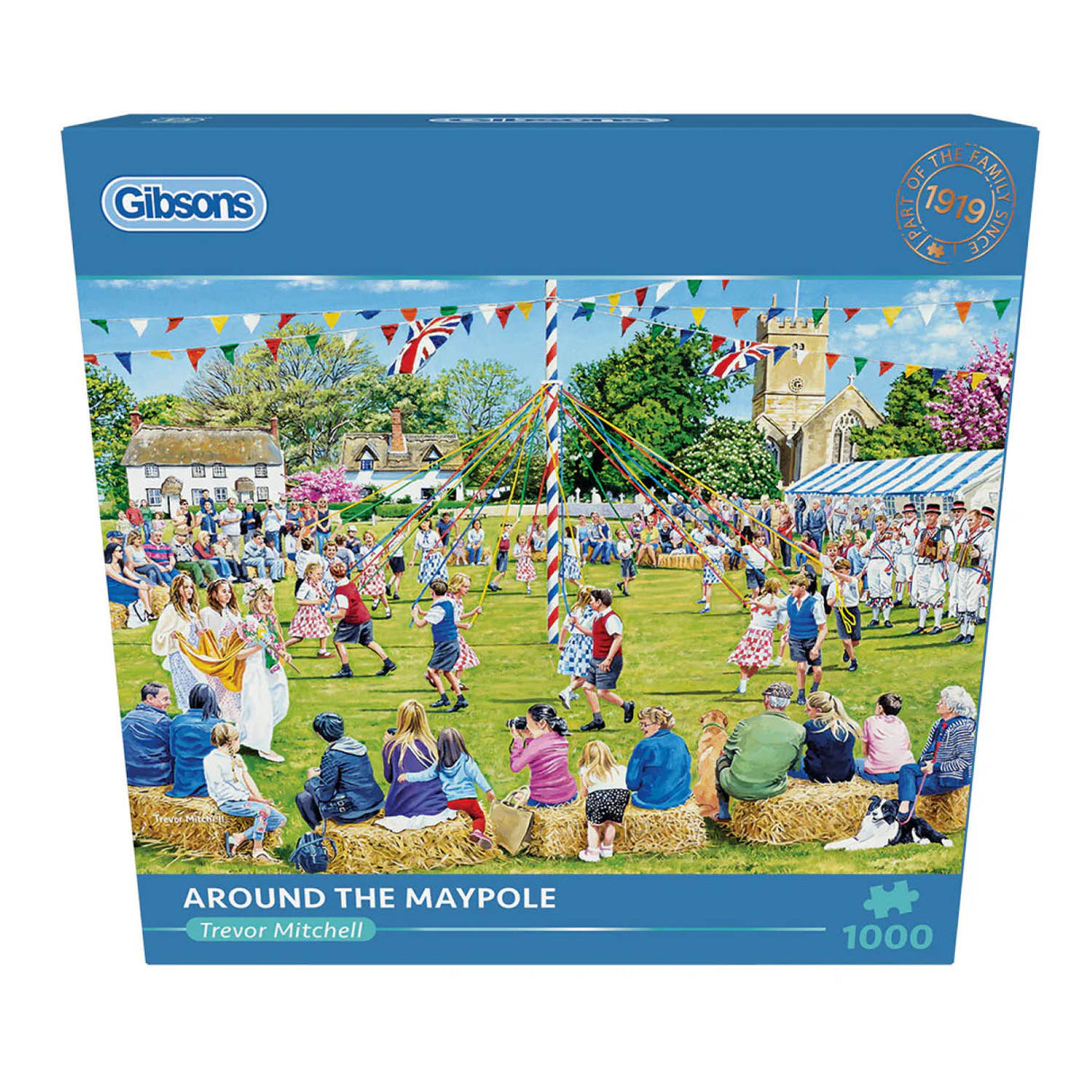 Gibsons Games 1000 Piece Around the Maypole Jigsaw Puzzle