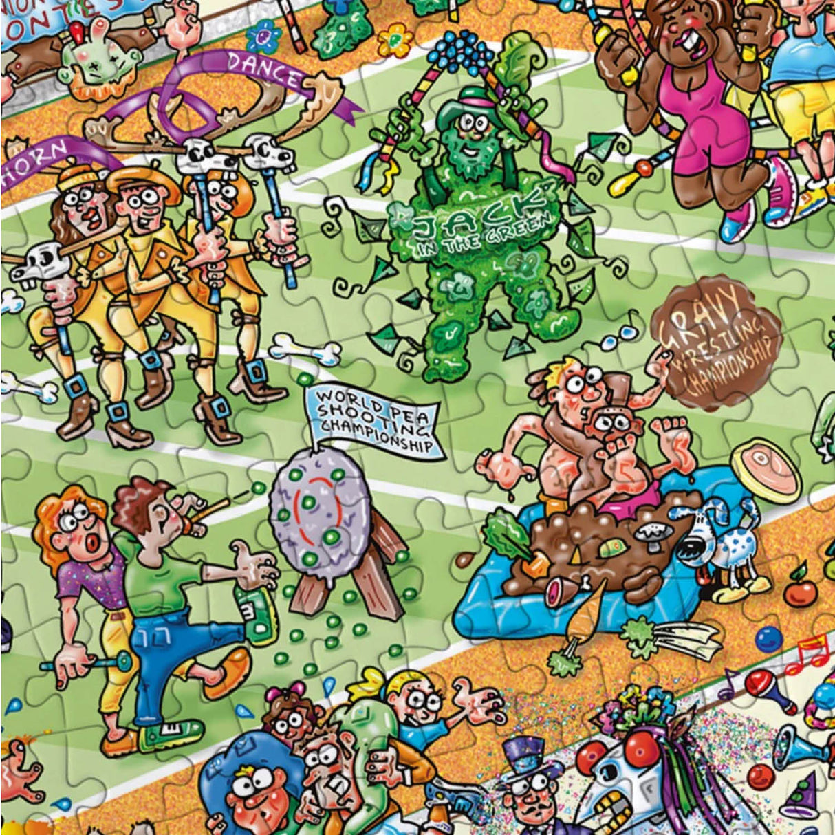 Gibsons Games 1000 Piece Jakesaws Barmy Britain Jigsaw Puzzle