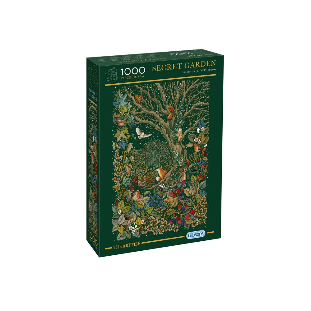 Gibsons Games 1000 Piece Secret Garden Jigsaw Puzzle