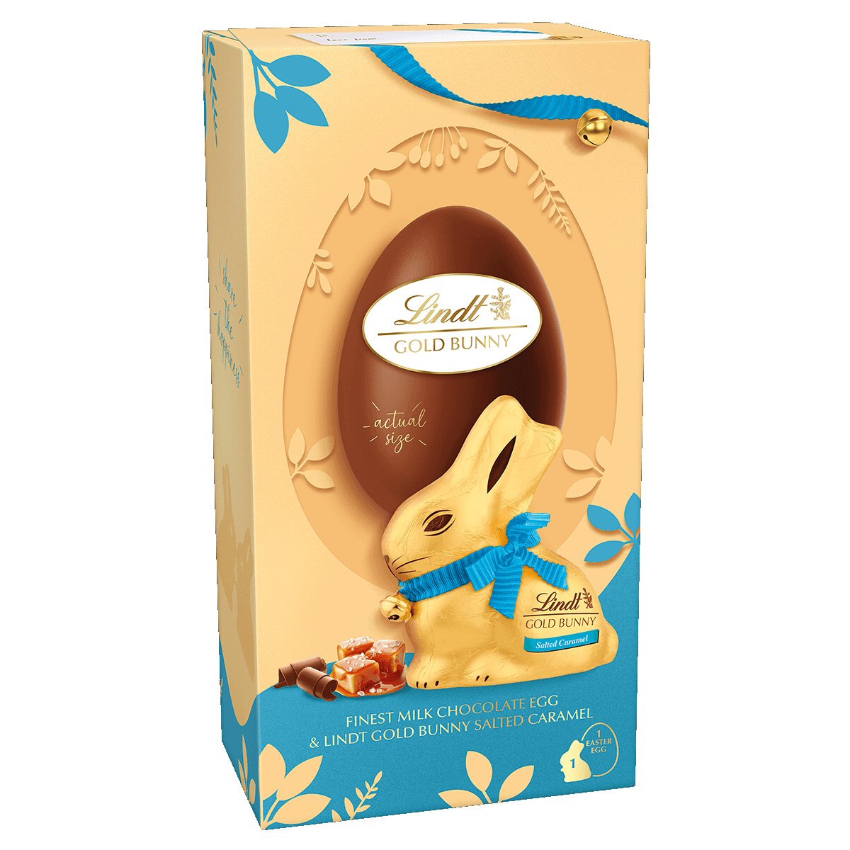 Lindt 195g Salted Caramel Gold Bunny Easter Egg