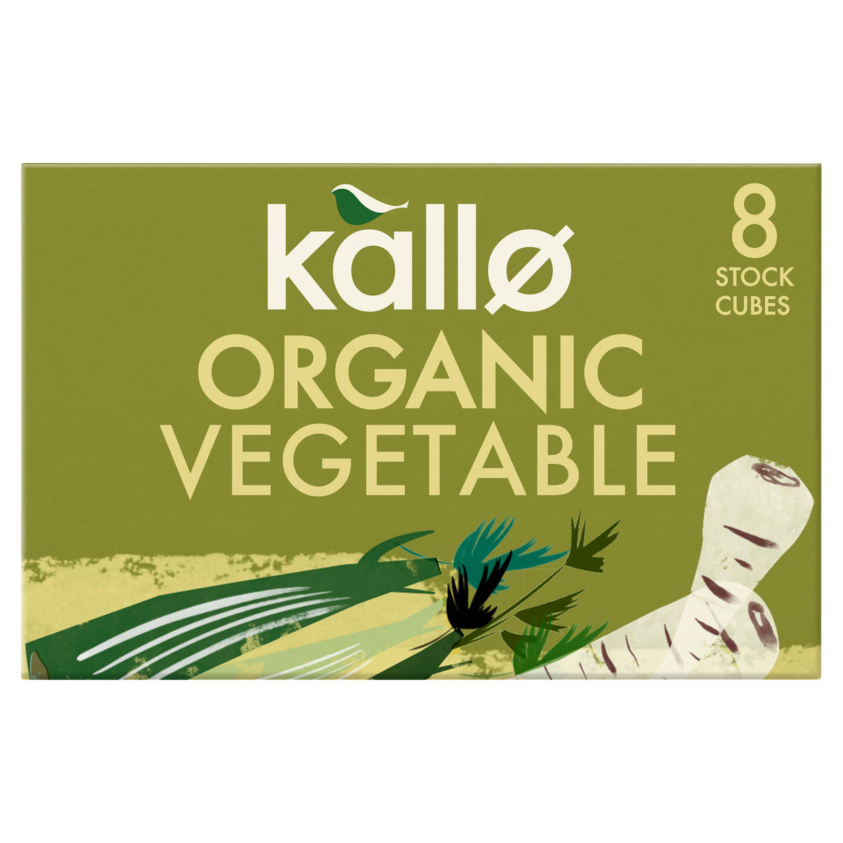 Kallo 60g Organic Gluten Free Vegetable Stock Cubes