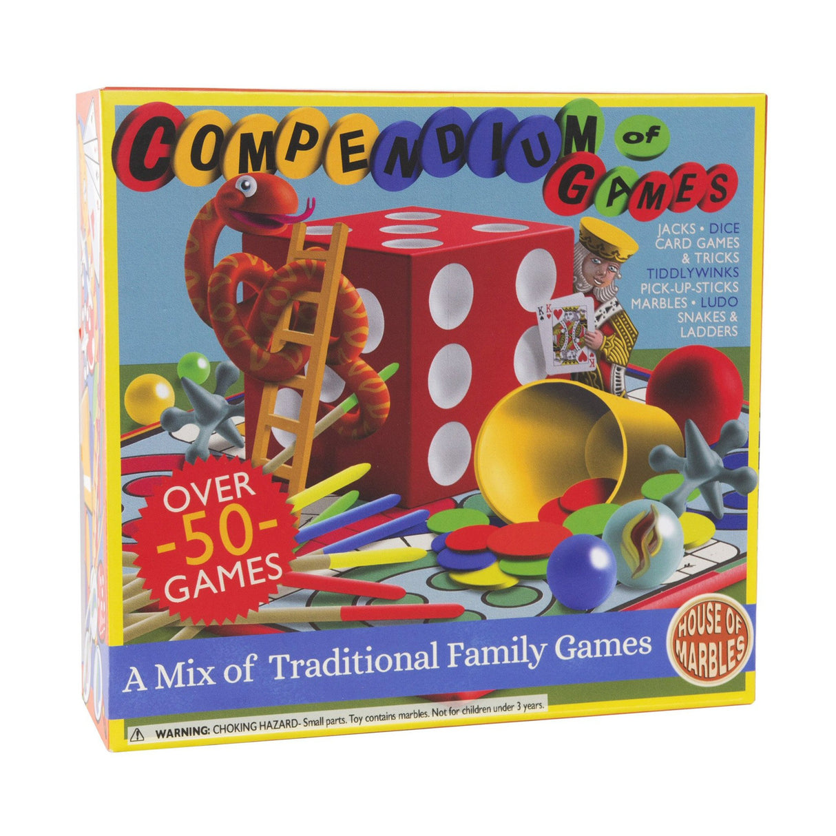 House Of Marbles Junior Compendium of Games