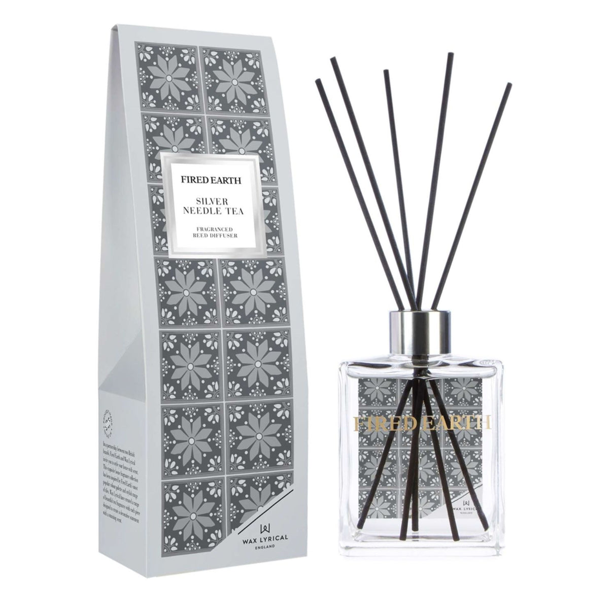 Fired Earth 180ml Silver Needle Tea Reed Diffuser - FE2209