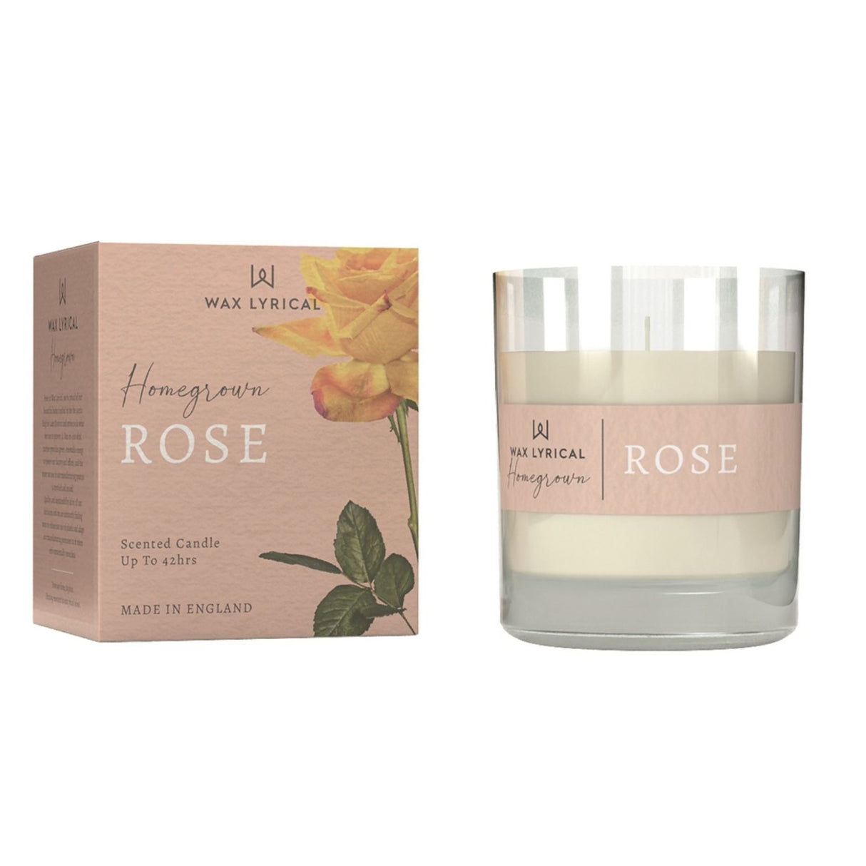 Wax Lyrical Rose Scented Boxed Candle - HG0206