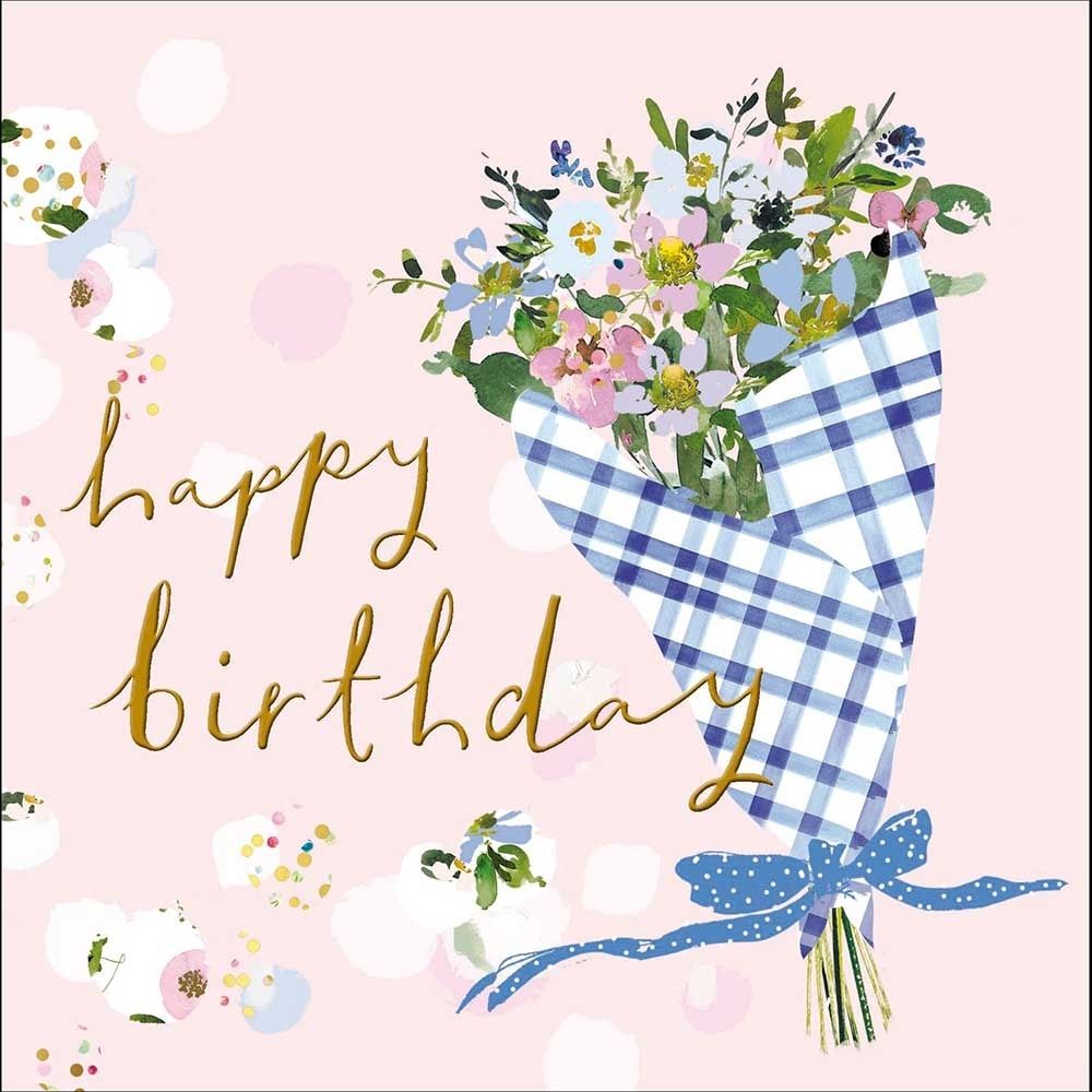 Woodmansterne Bright Bouquet Birthday Card