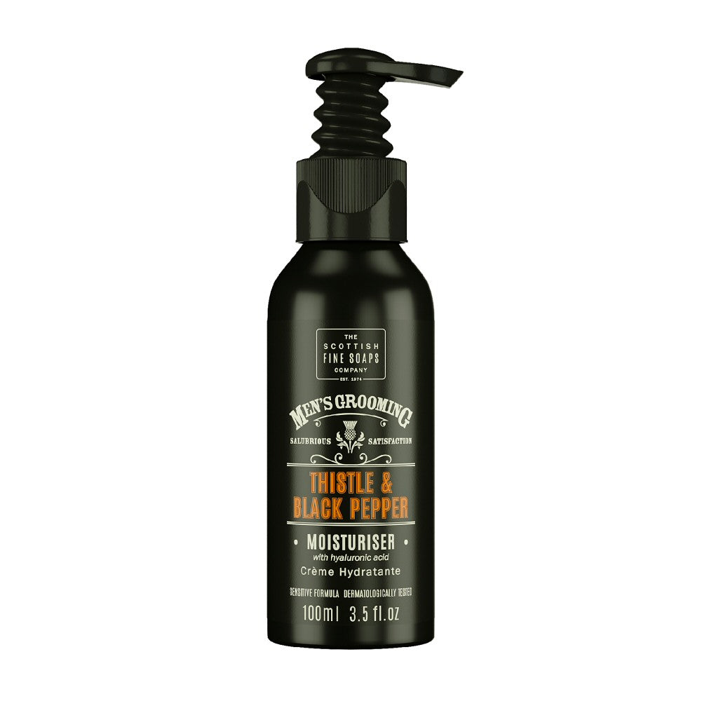 Scottish Fine Soaps 100ml Thistle & Black Pepper Moisturiser